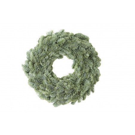 COURONNE 30 CM EN SAPIN NATUREL NOBILIS